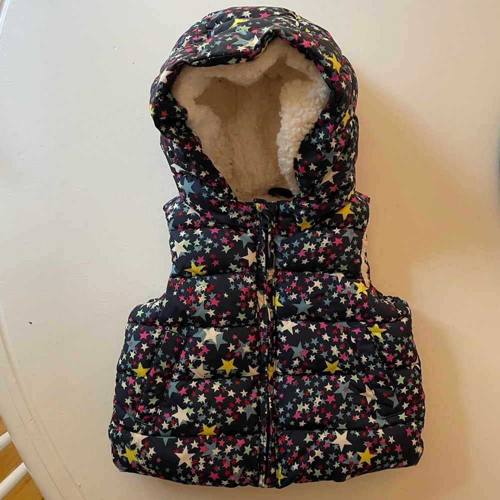 Baby GAP 2T Puffer Vest with Hood